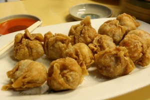 fried pork dumplings