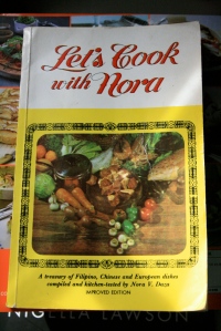 my ever reliable copy of Let's Cook with Nora
